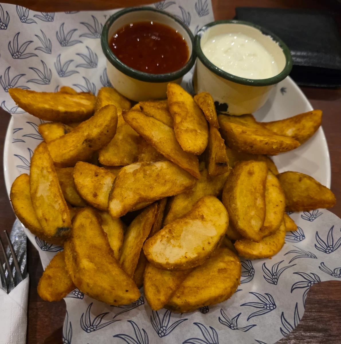 Wedges Sweet Chilli and Sour Cream