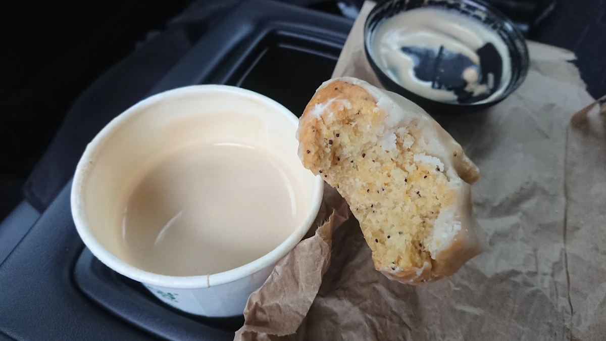 Orange Poppy Seed Scone