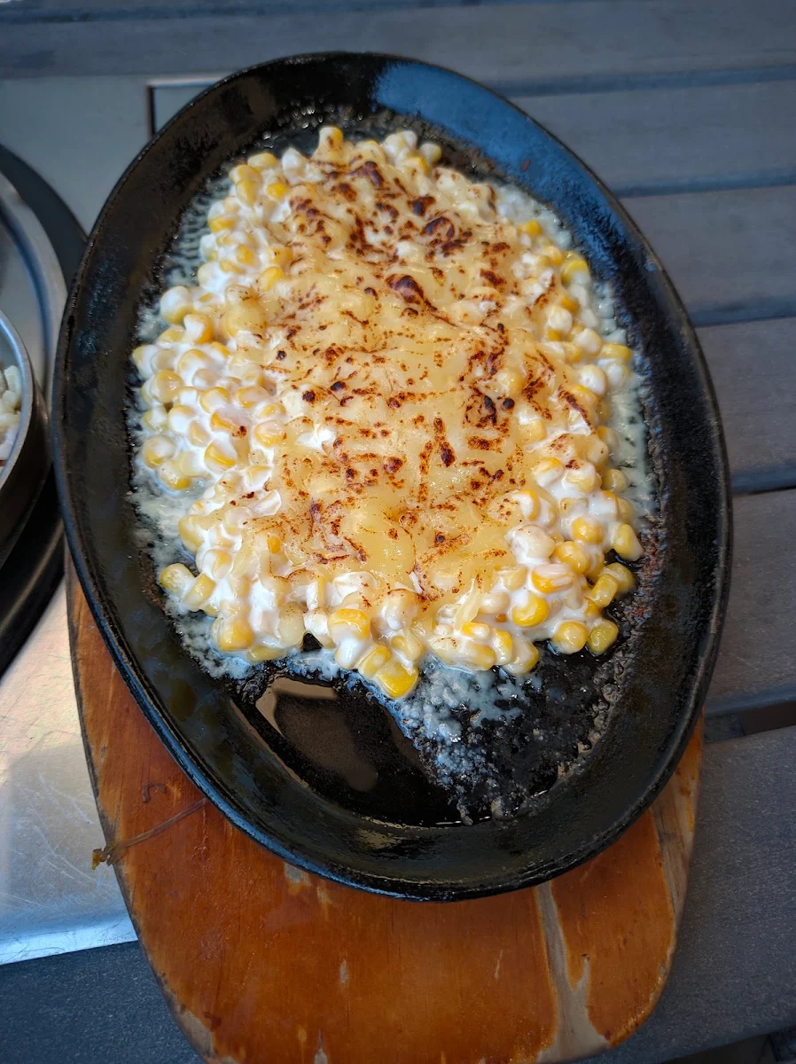 Corn Cheese, Geonbae Korean Barbecue Restaurant