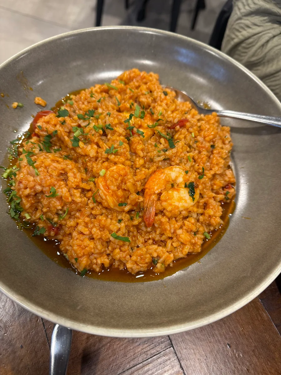 Chilli Prawn Risotto, Neyvine Seafood & Grill