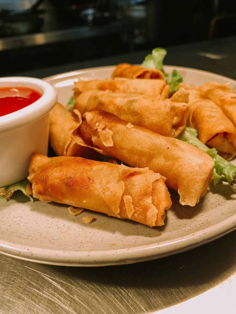 Vegetable Spring Rolls, Country Garden Indian Cuisine