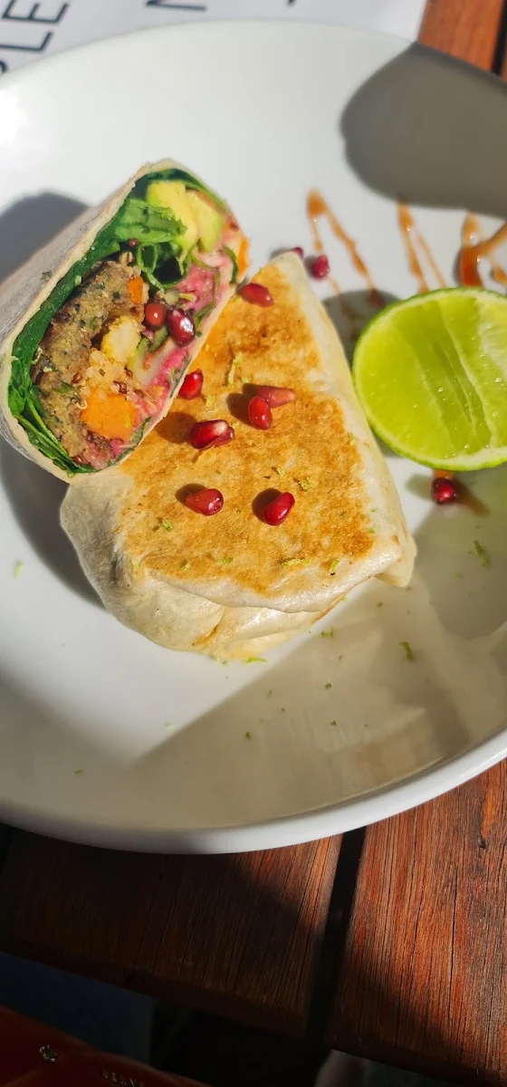 Falafel Vegetable Wrap