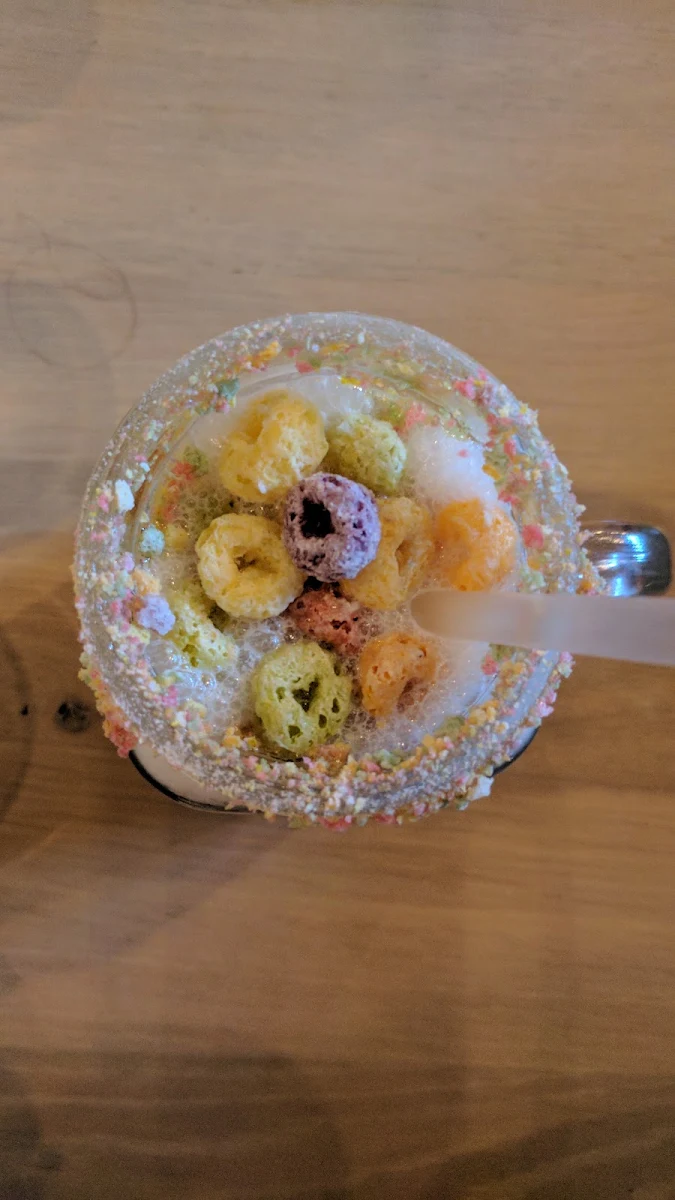 Fruit Loop Milkshake, Prospect Espresso