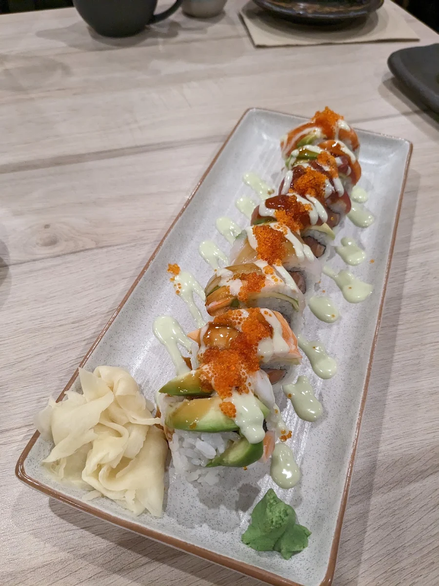 Rainbow Roll, Epping Yuzu Japanese Restaurant
