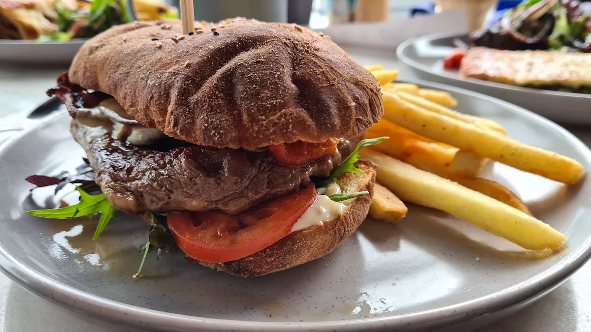 Steak Sandwich on Turkish Bread