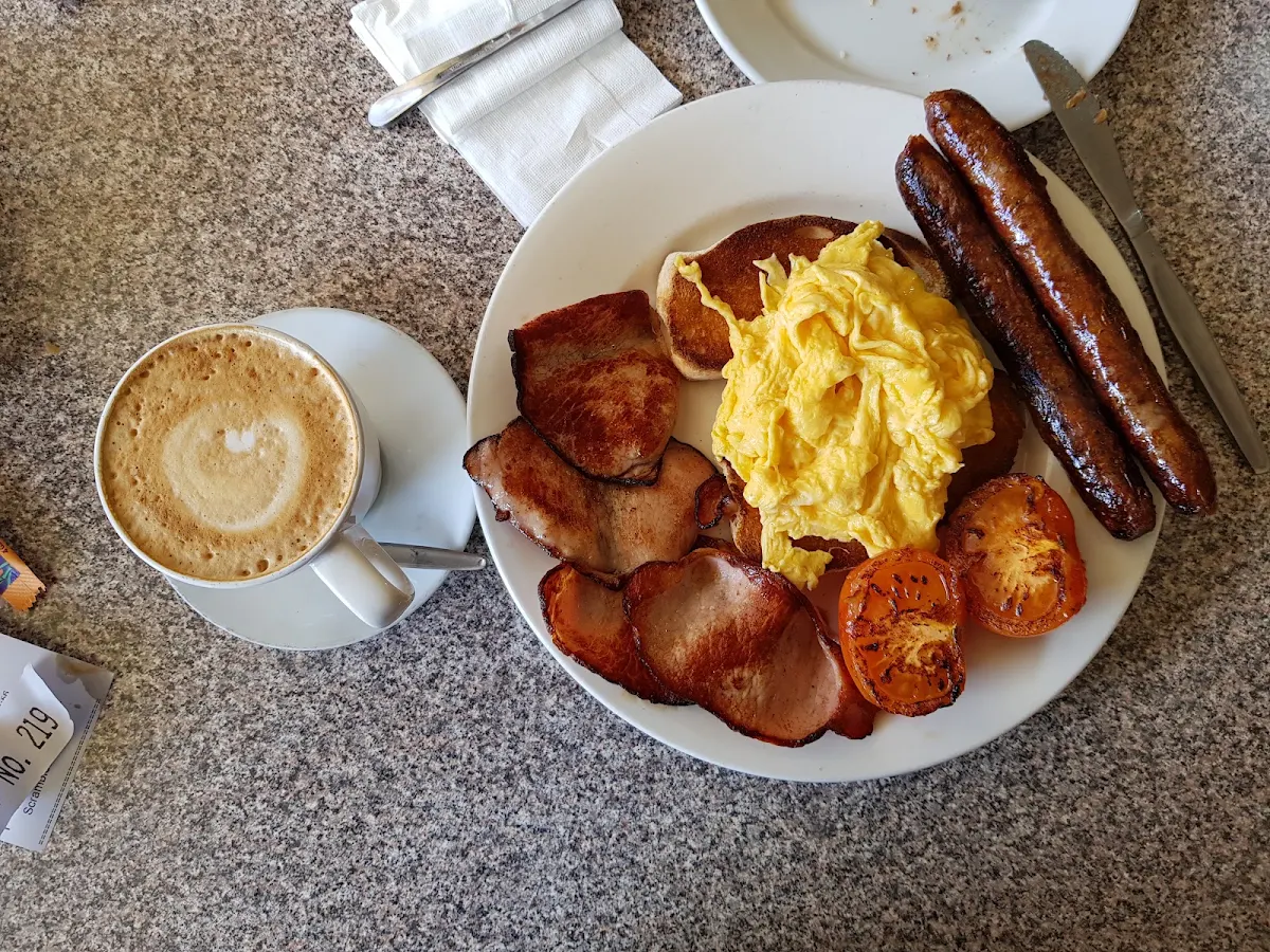 Country Breakfast with Latte