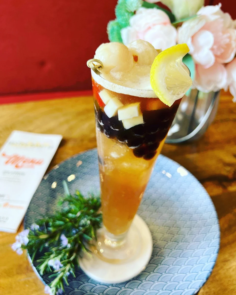 Iced Tea w Toppings, Mister Banh Mi Vietnamese Kitchen