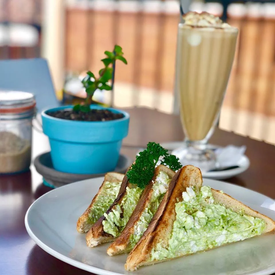 Smashed Avocado, Jay's Cafe