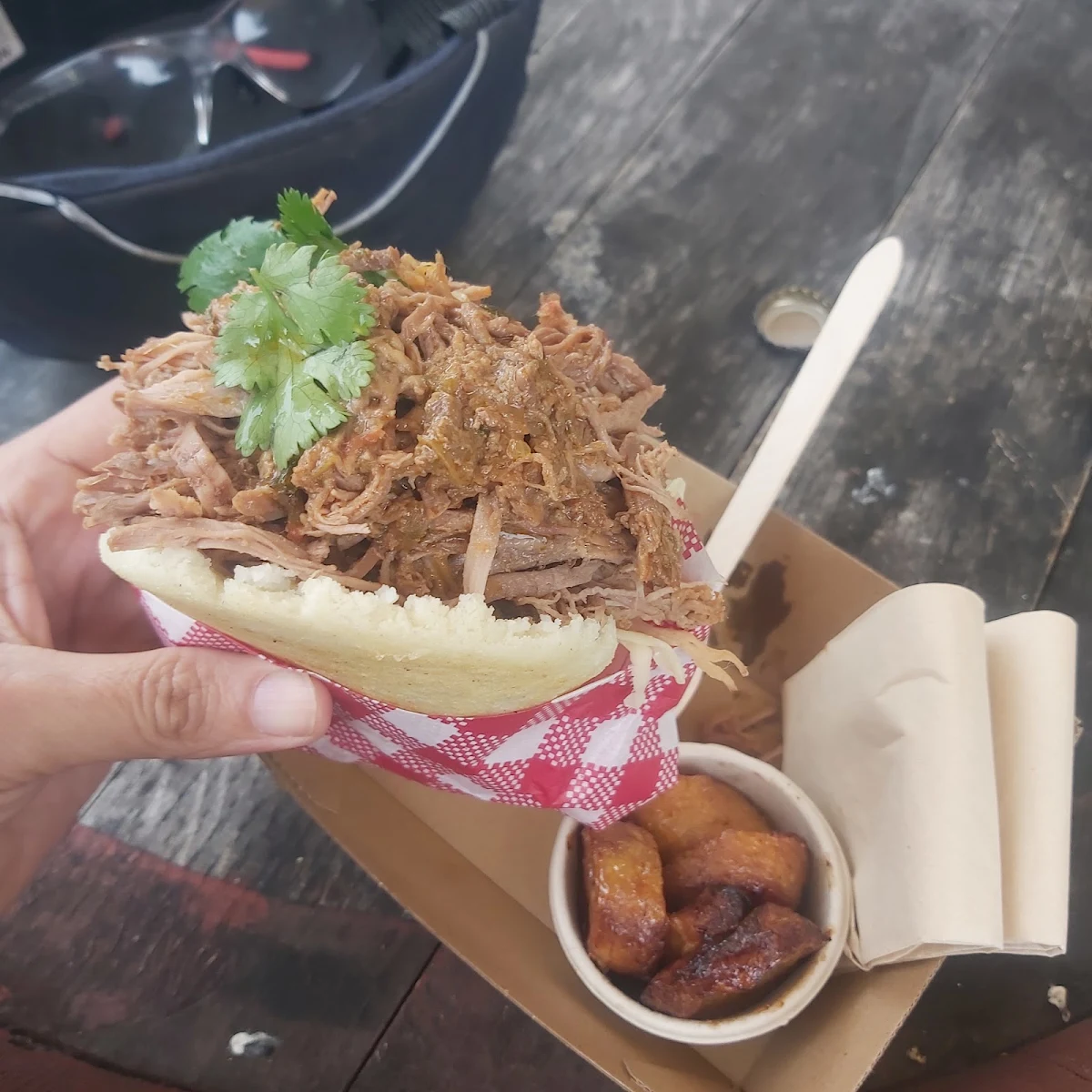 Grass-Fed Pulled Beef, Miss Venezuela