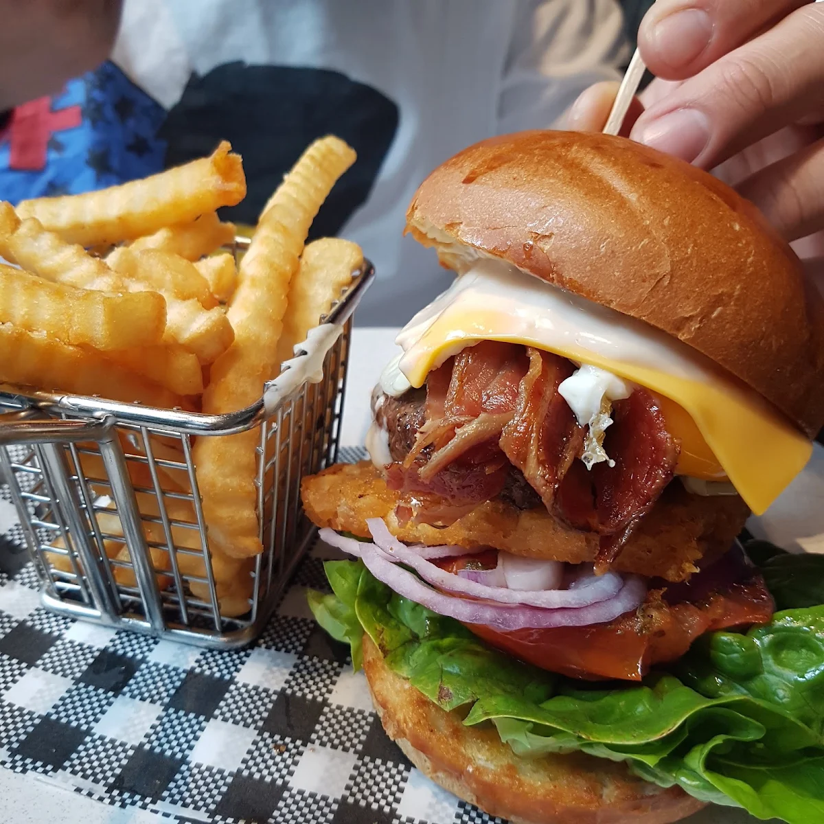 Buttermilk Fried Chicken Burger