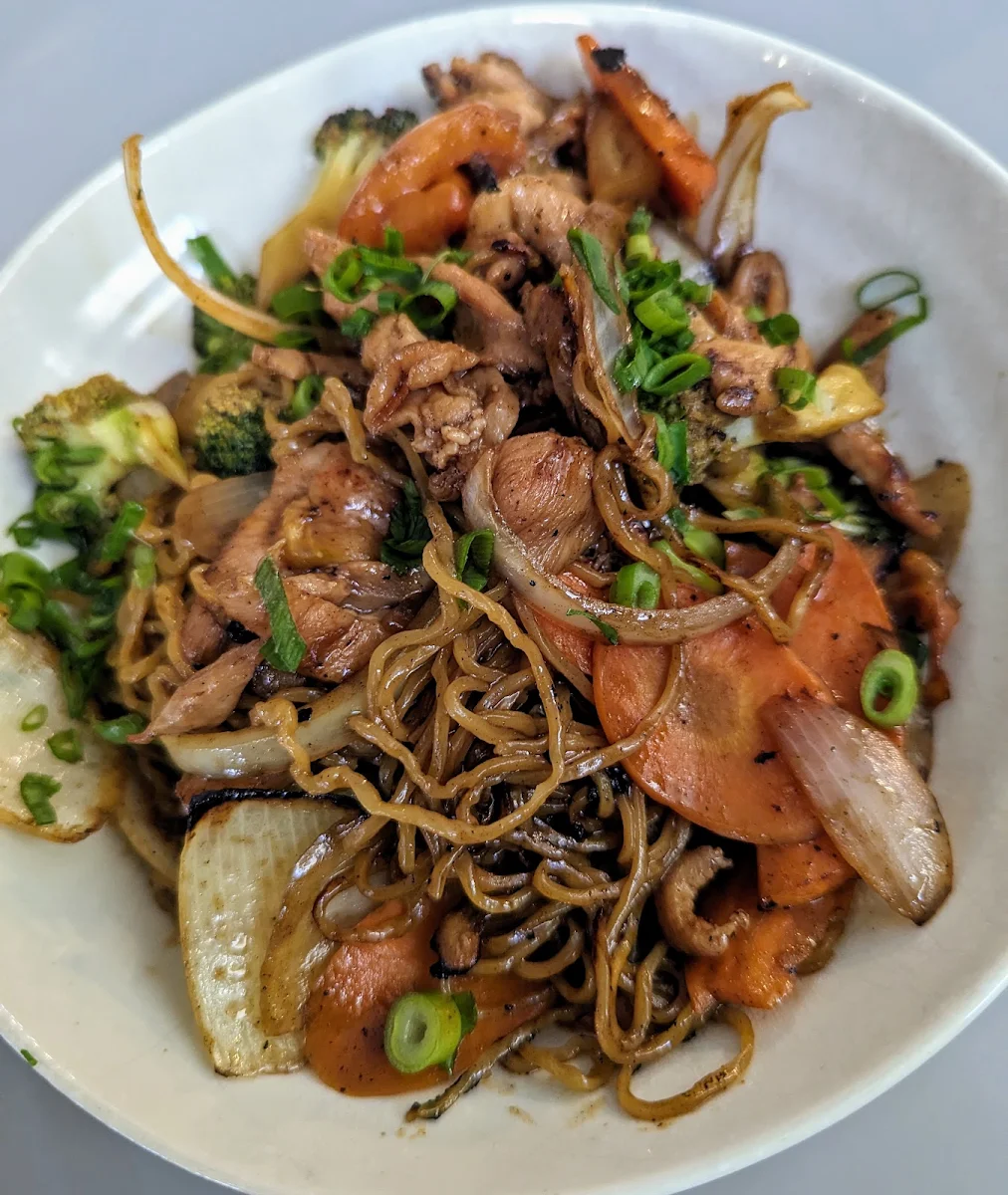 Egg Noodles with Chicken