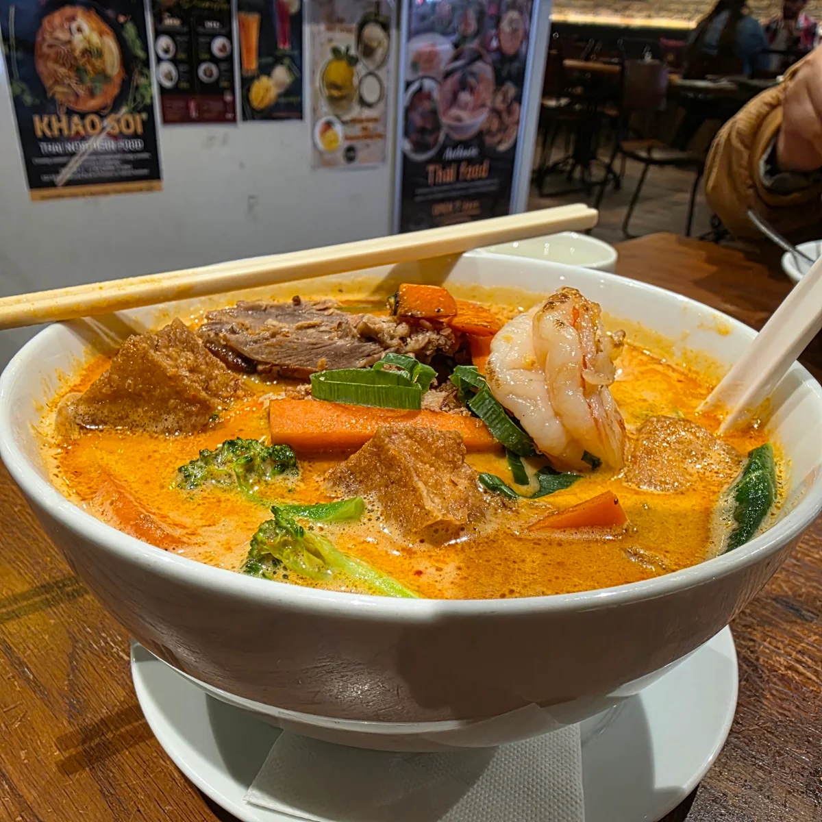 Laksa with Duck, Spoonful Thai Cuisine Beecroft