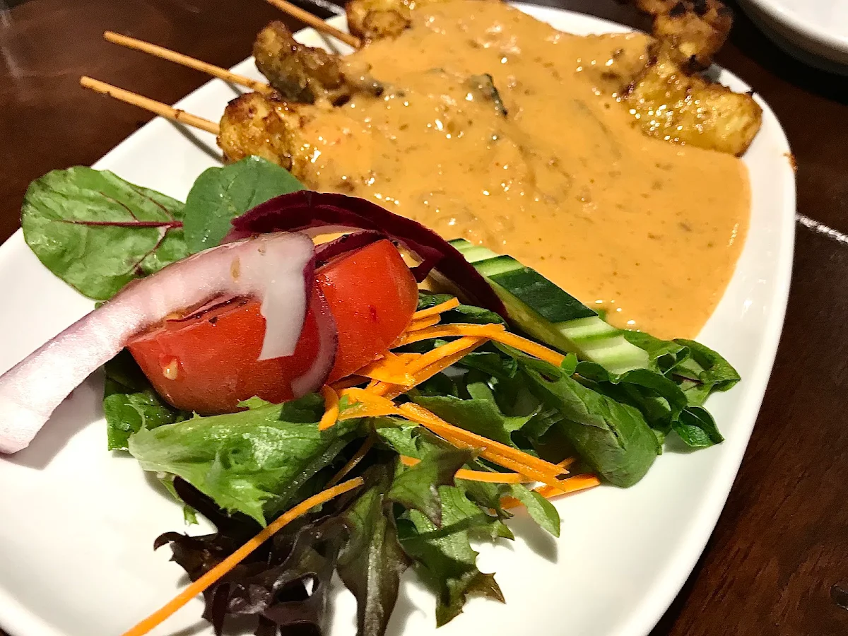 Satay Chicken, Spoonful Thai Cuisine Beecroft