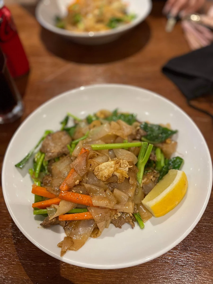 Stir Fried Flat, Spoonful Thai Cuisine Beecroft