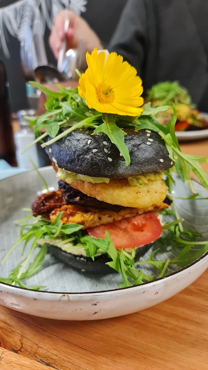 BBQ Jackfruit Burger, Hunter Cafe
