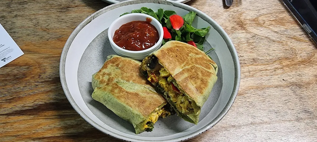 Breakfast Burrito, Hunter Cafe