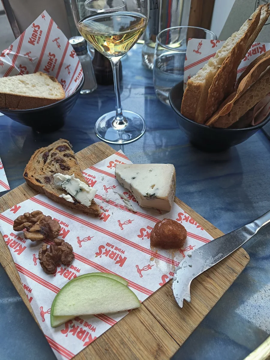 Cheese Selection, Kirk's Wine Bar