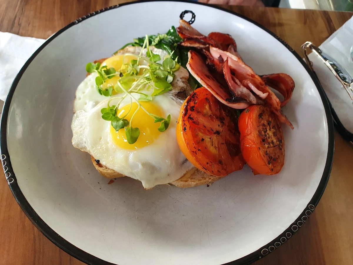 Bacon Eggs, Cenzo's Cafe + Bar