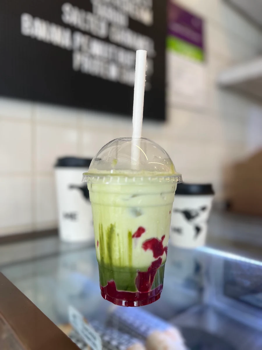 Berry Matcha Latte