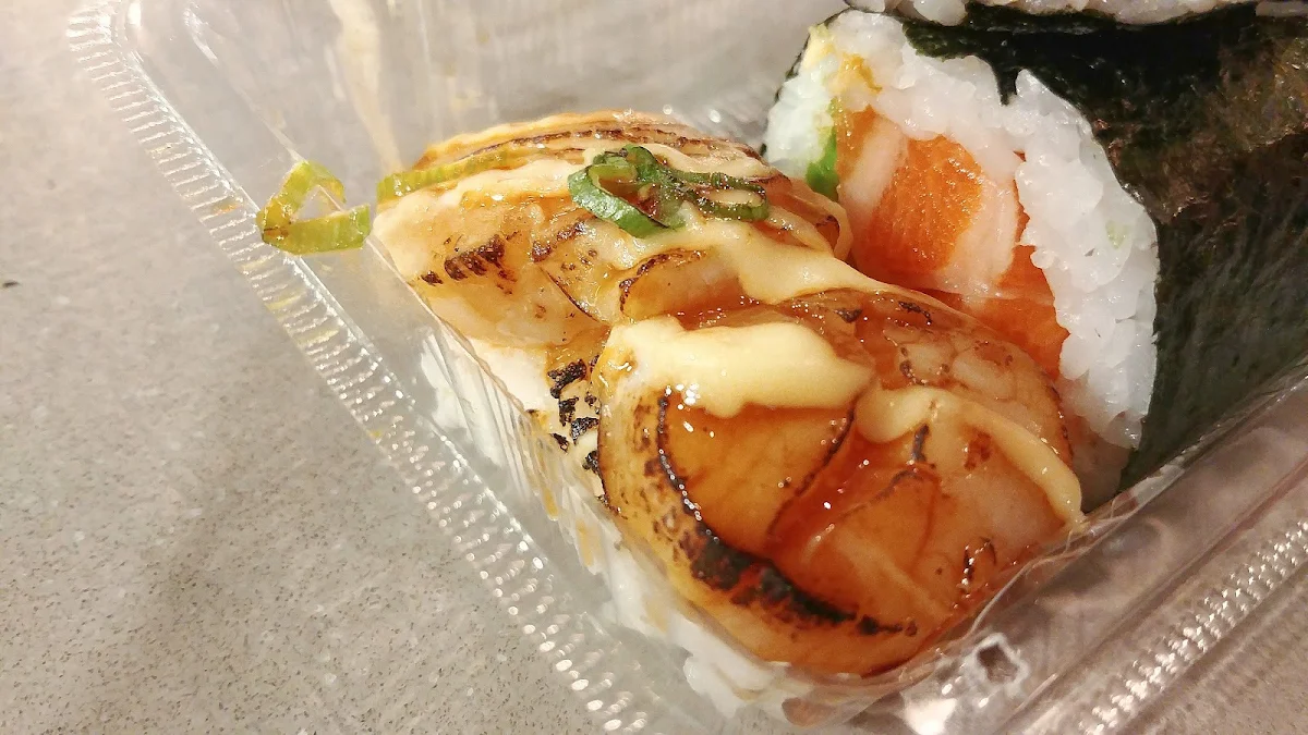 Seared Scallops, Sushi Hub QV