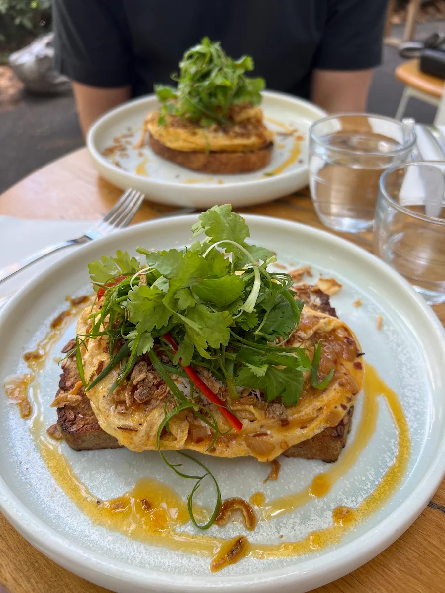 Chilli Scrambled Eggs, Cafe Dougie