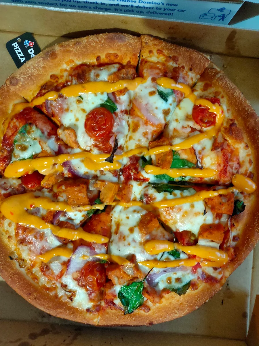 Peri Peri Chicken Pizza