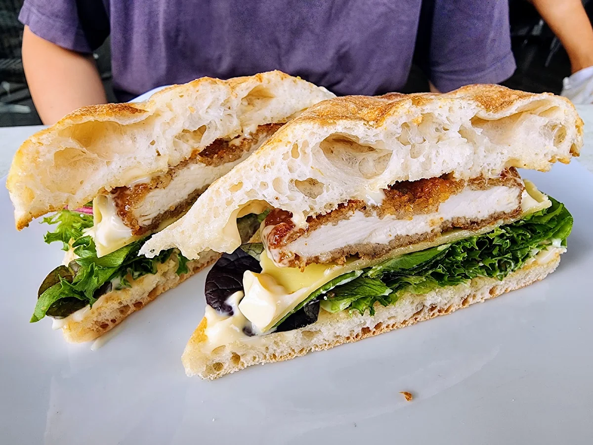 Chicken Schnitzel Sandwich
