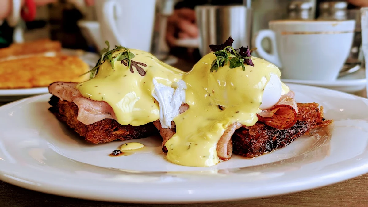 Eggs Benedict with Rosti