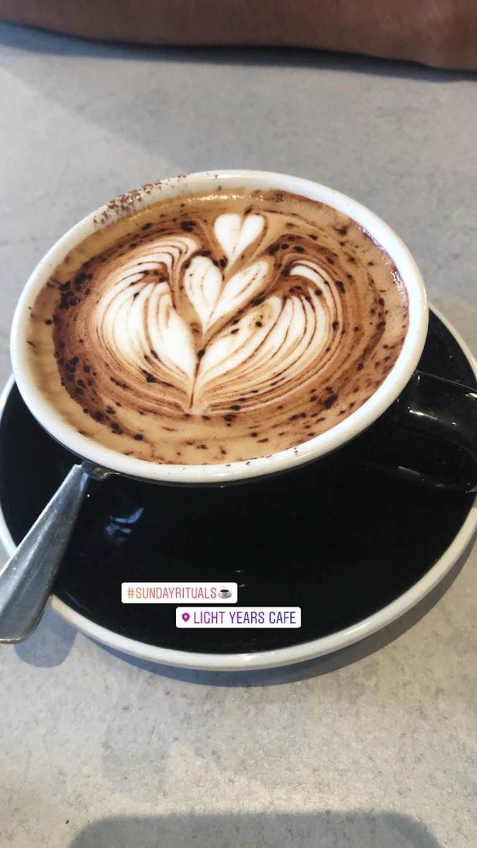 Cappuccino, Light Years Cafe