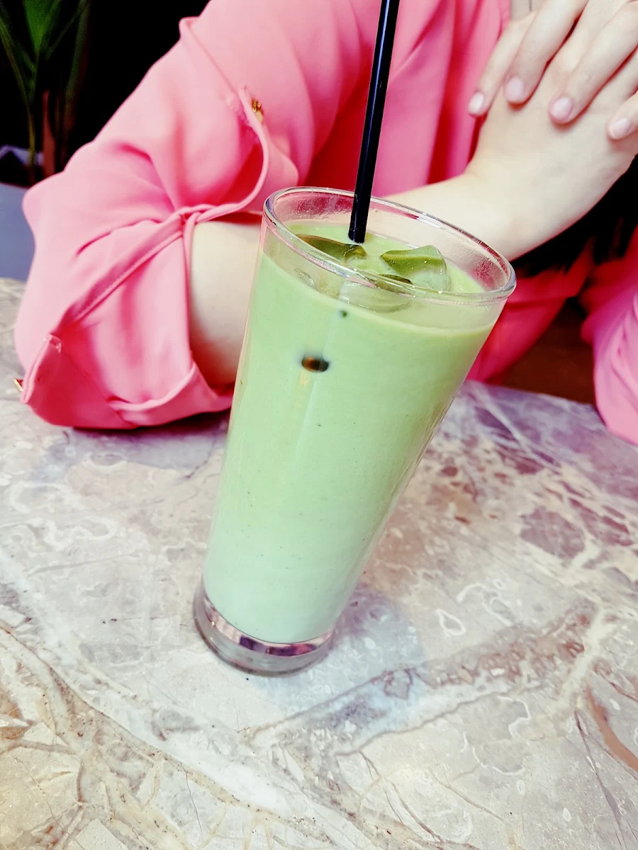 Matcha Latte, Light Years Cafe