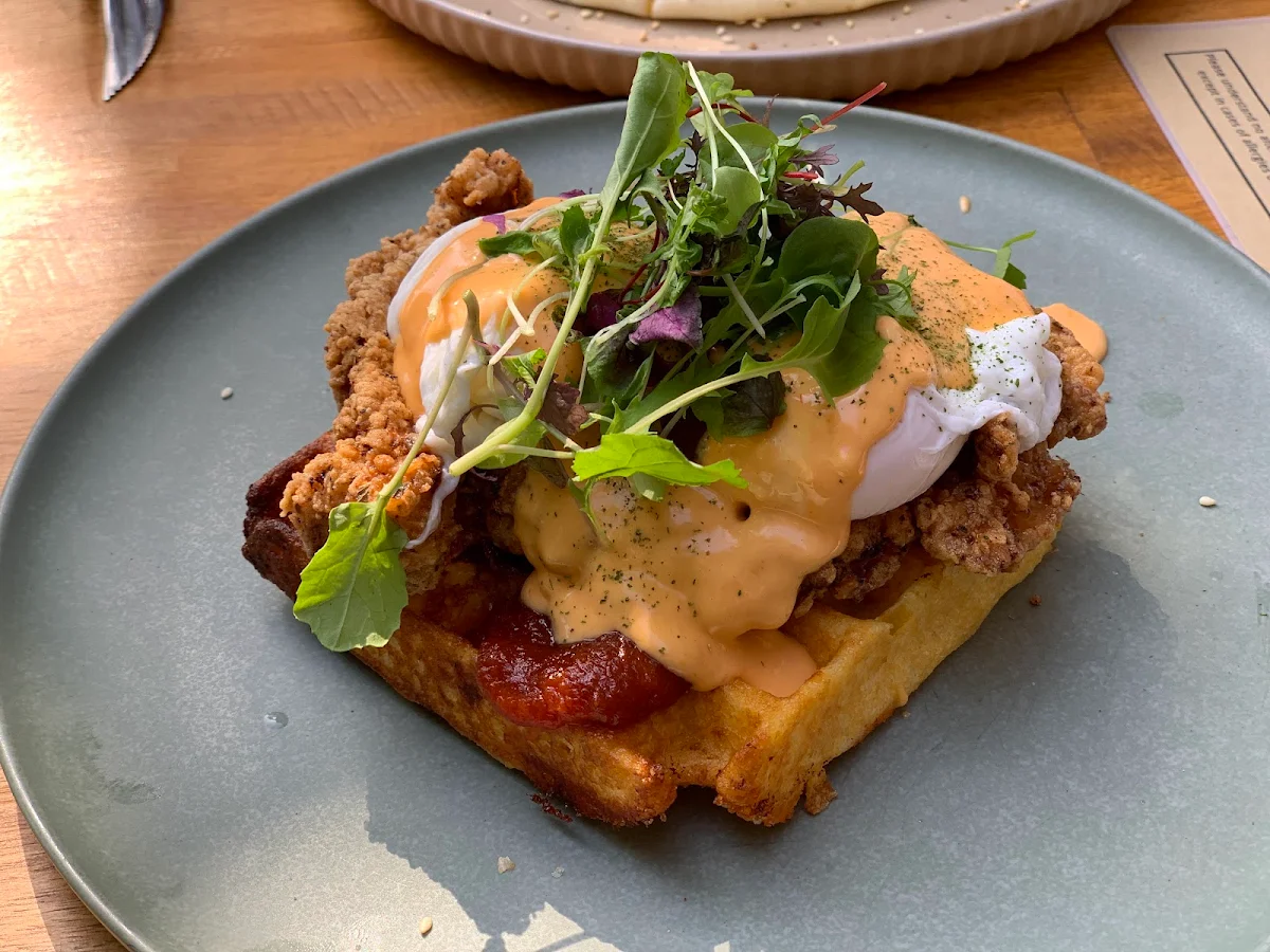 Fried Chicken Benedict