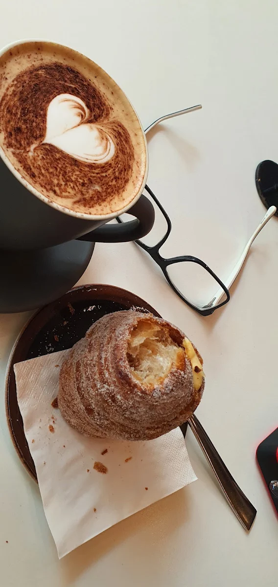 Latte Cinnamon Roll