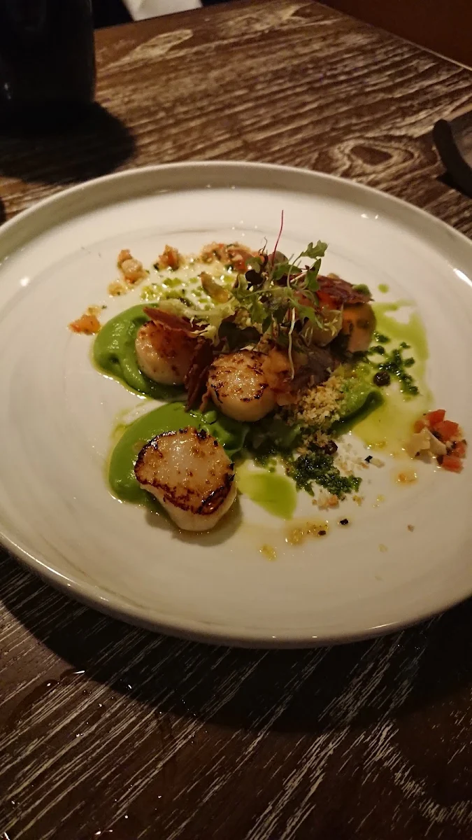 Seared Scallops, Ascua