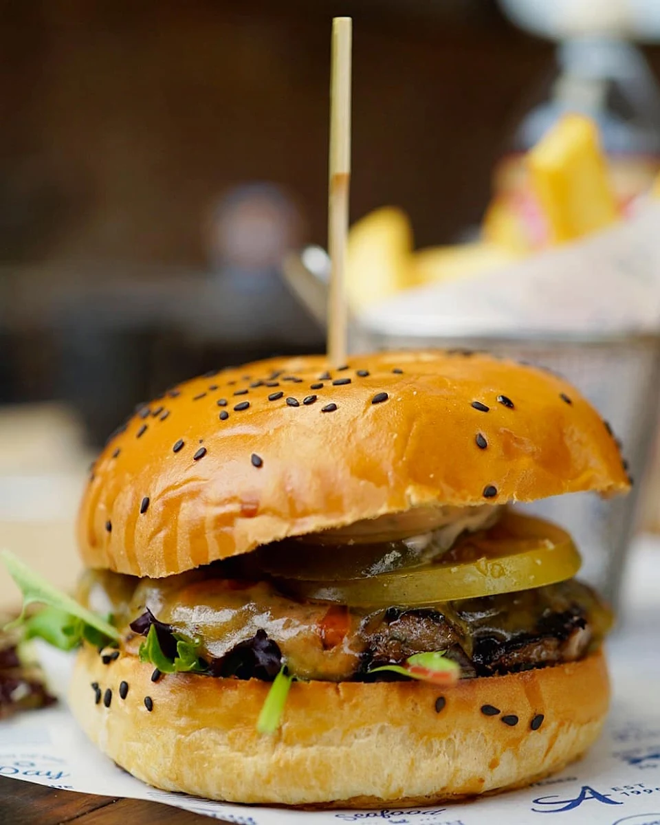 Wagyu Burger, Aces Ocean Foods