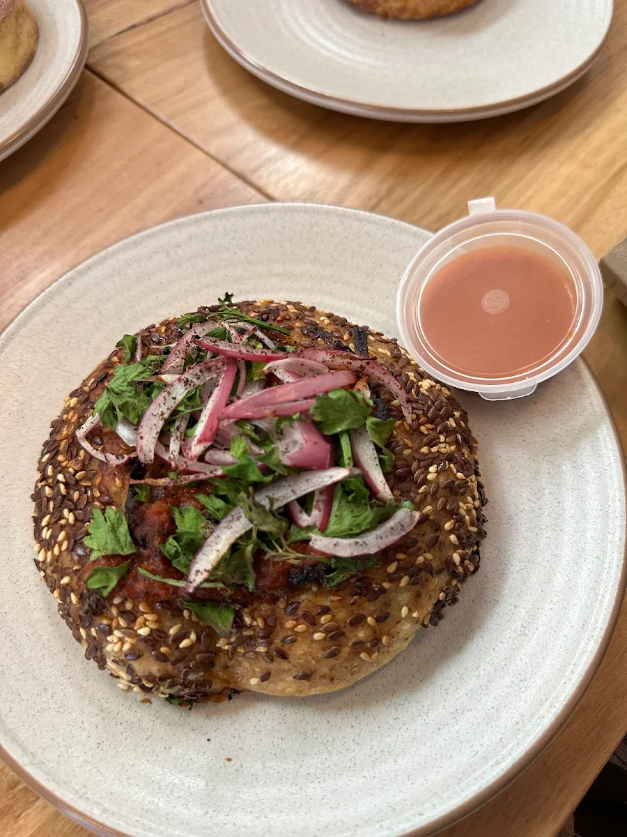 Lamb Flatbread, Three Mills Bakery Woden