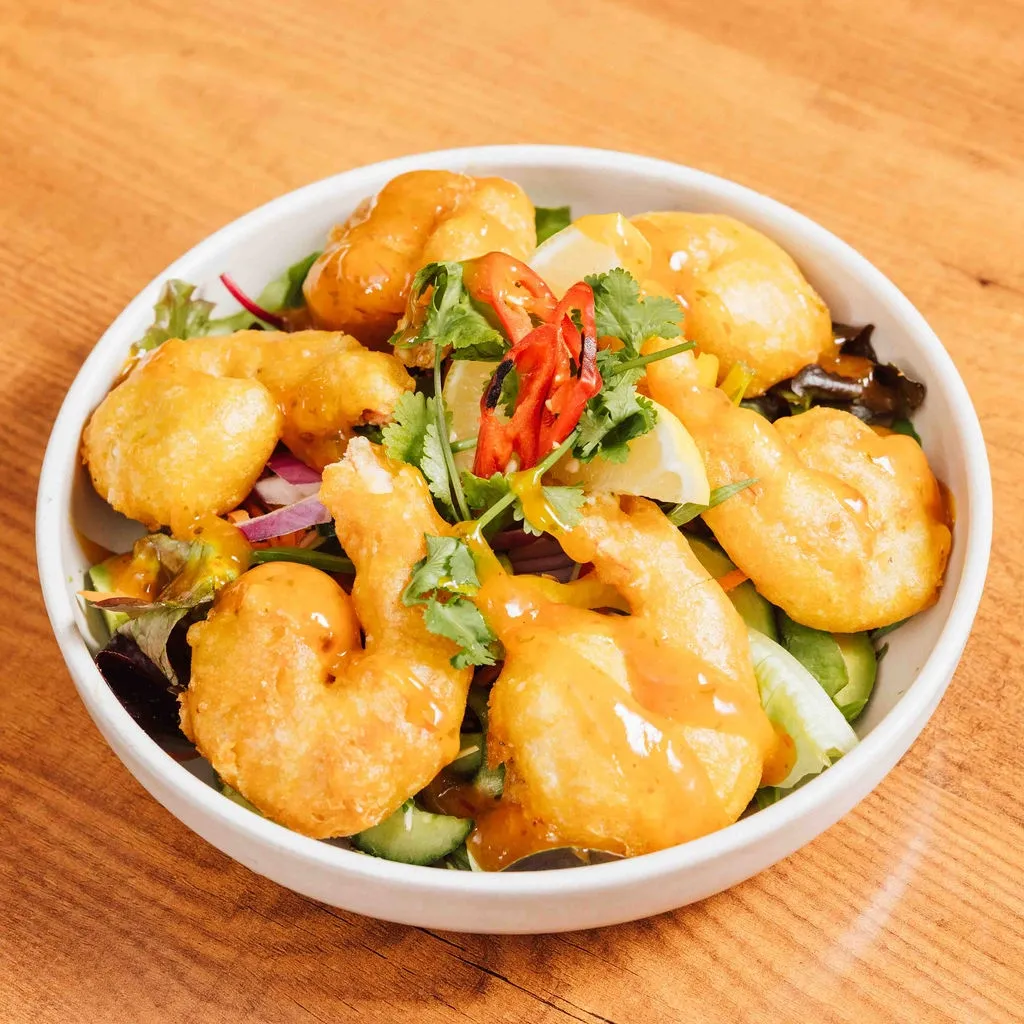 Tempura Prawn Salad