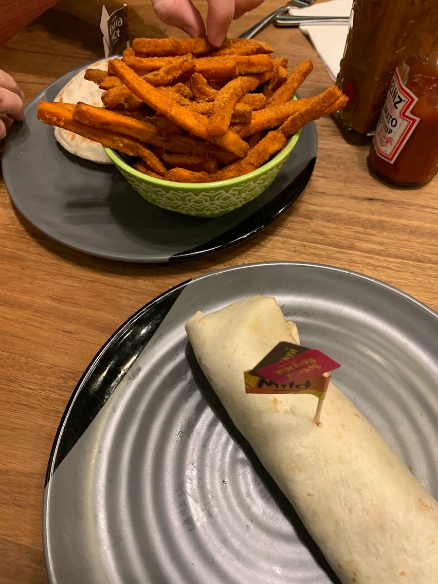 Halloumi Wrap, Nando's Narre Warren