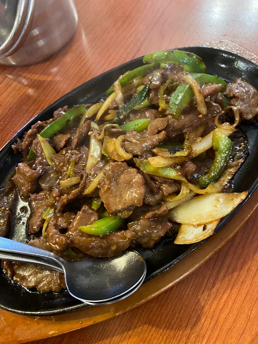 Beef in Blackbean Sauce