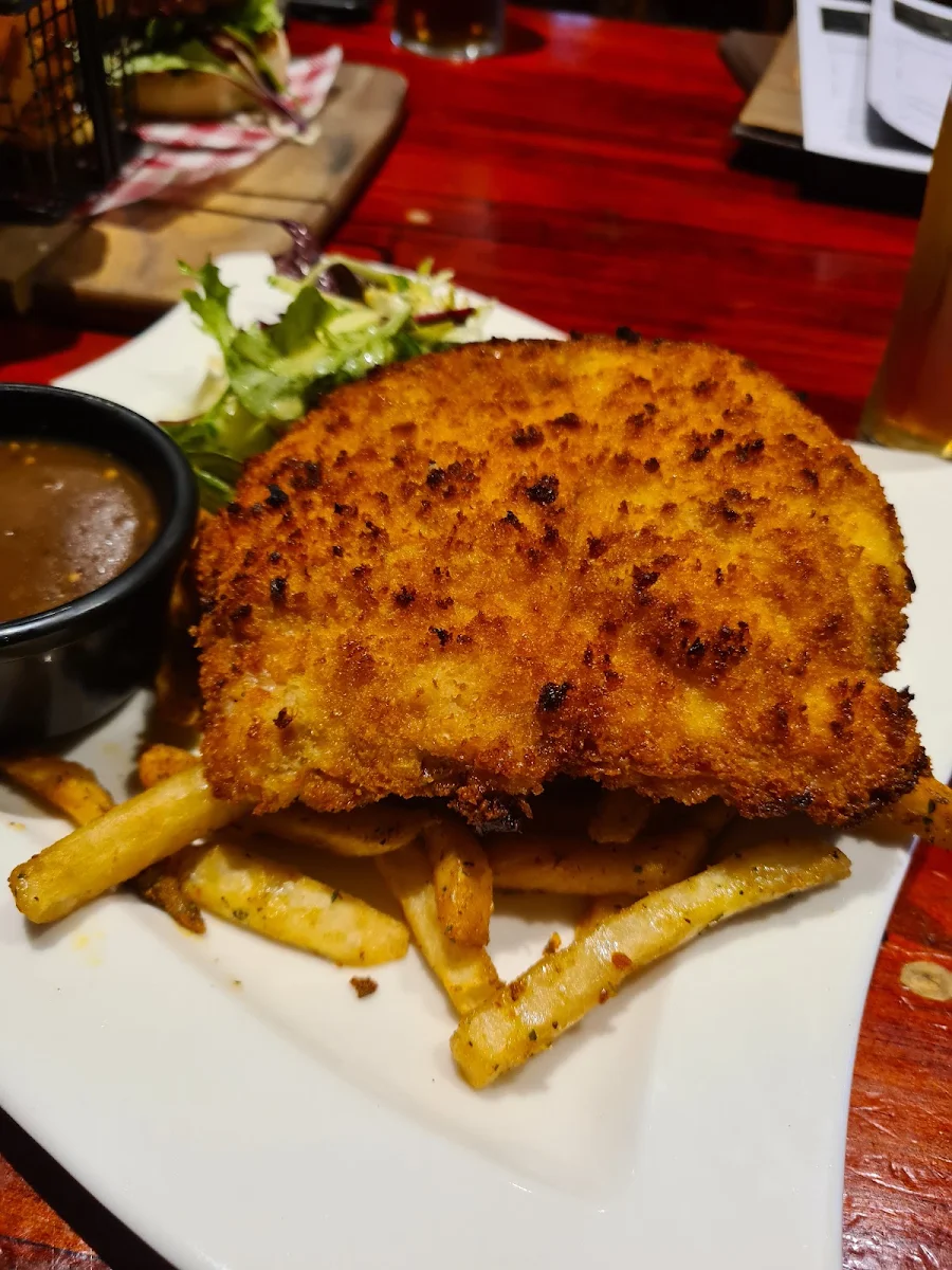 Chicken Schnitzel, The Irish Times Pub
