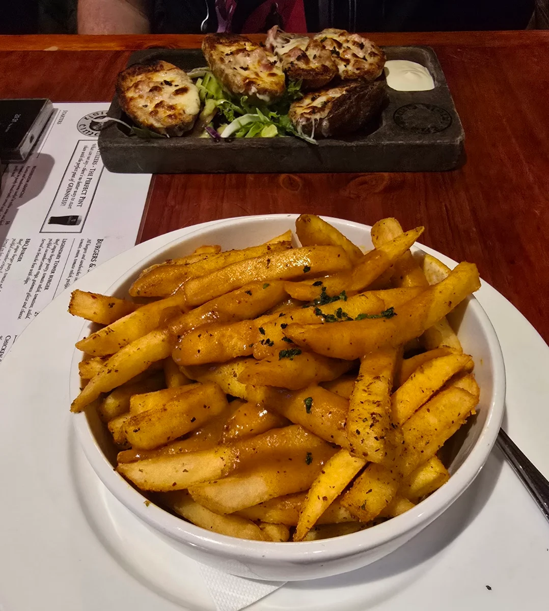Chips with Curry Gravy, The Irish Times Pub