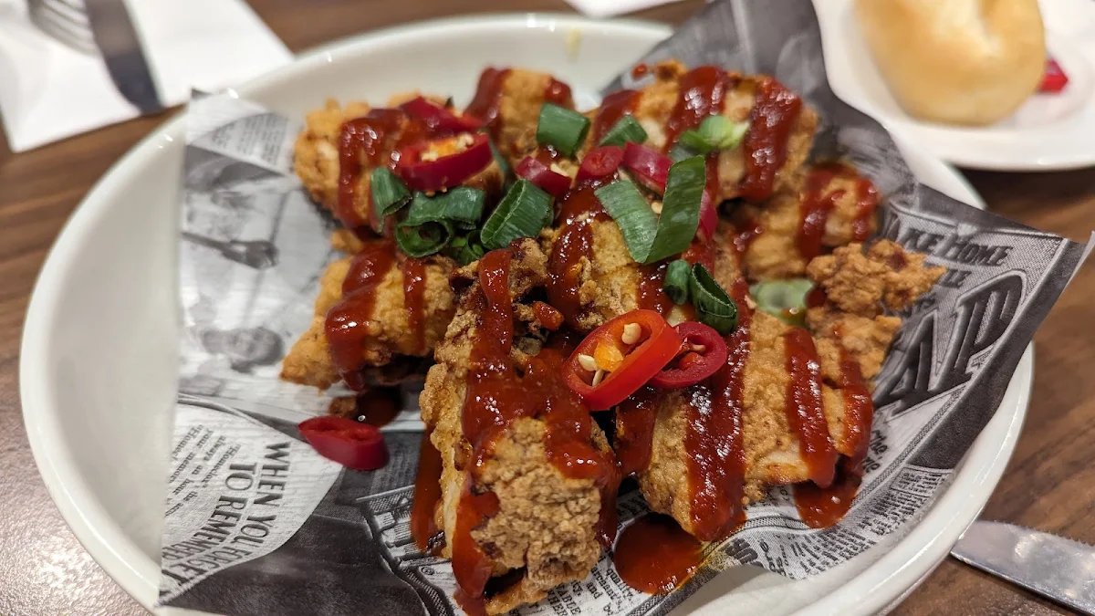 Korean Fried Chicken, Lloyd's Bistro Lidcombe