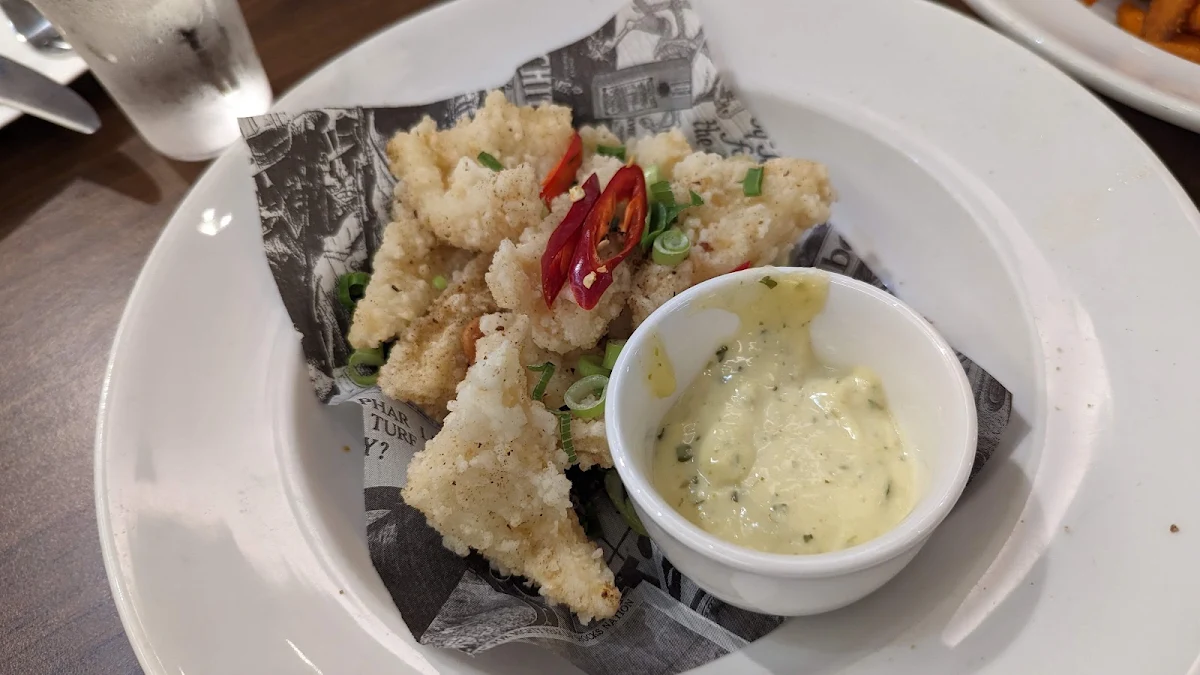 Salt & Pepper Calamari, Lloyd's Bistro Lidcombe