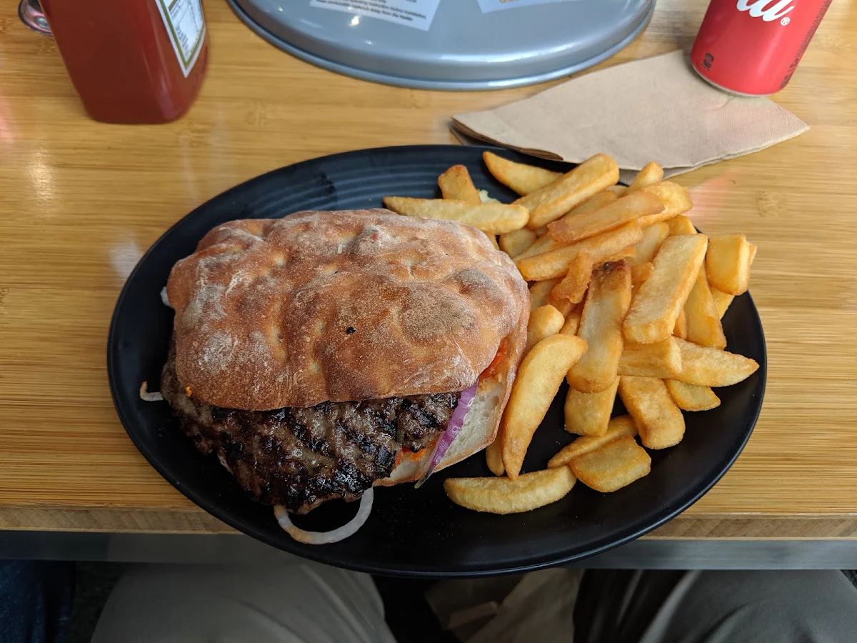 Chevapi Burger, Chevapi Grill Balkan Kitchen