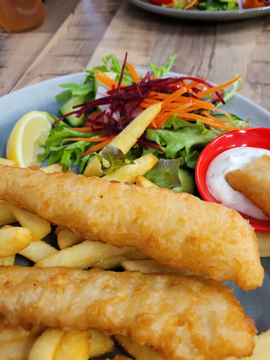Fish & Chips, Zest Licensed Cafe