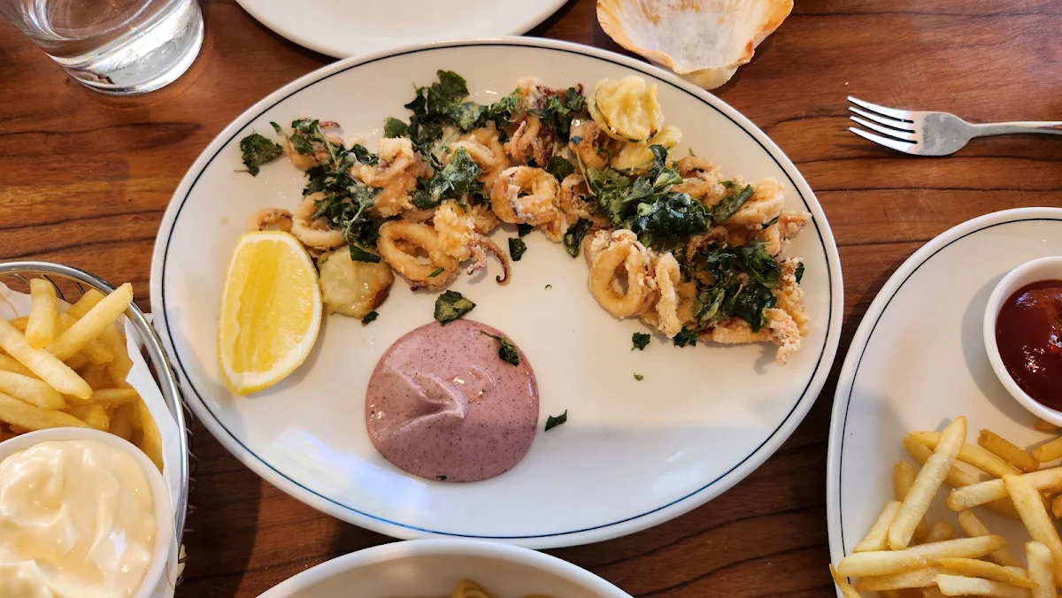 Fried Calamari, Dunes Palm Beach