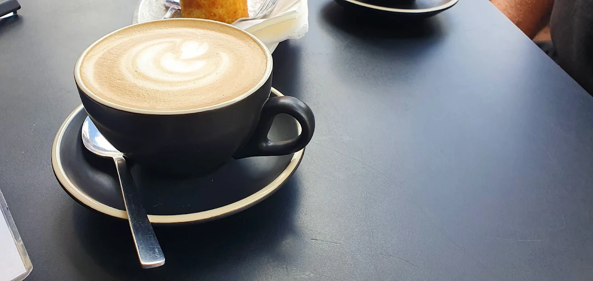 Flat White Mug, cafe on tamborine