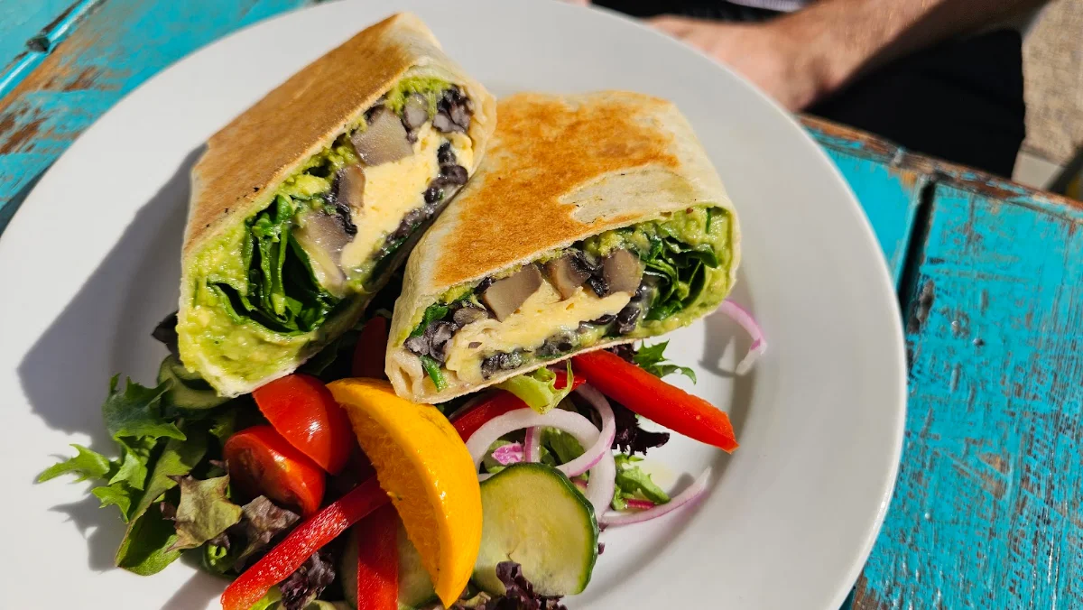 Toasted Falafel Wrap