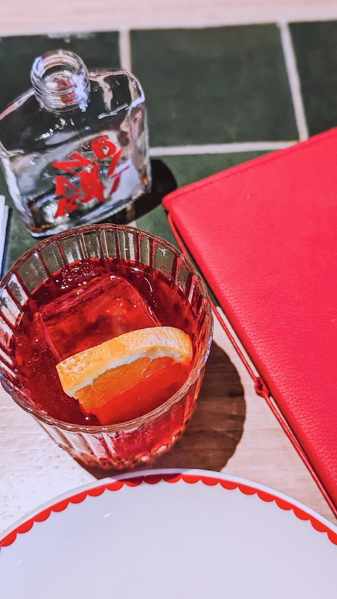 Negroni, Bandit Pizza and Wine