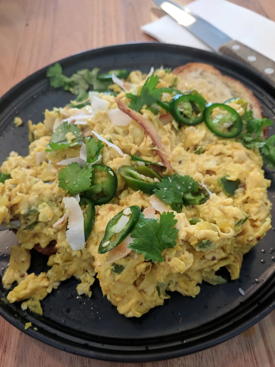 Hot Honey Scramble GFO Veg