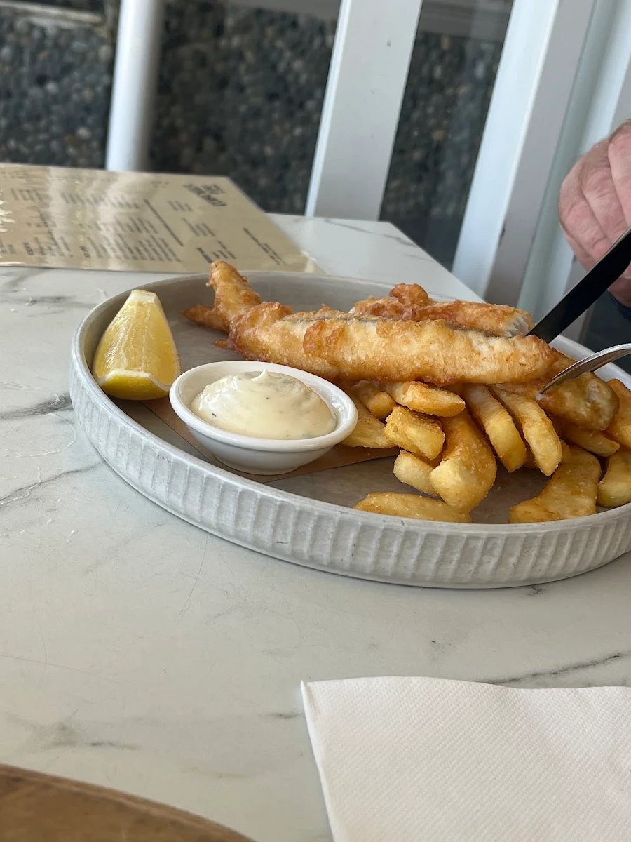 Beer Battered Fish, Boardwalk Bistro on Hastings